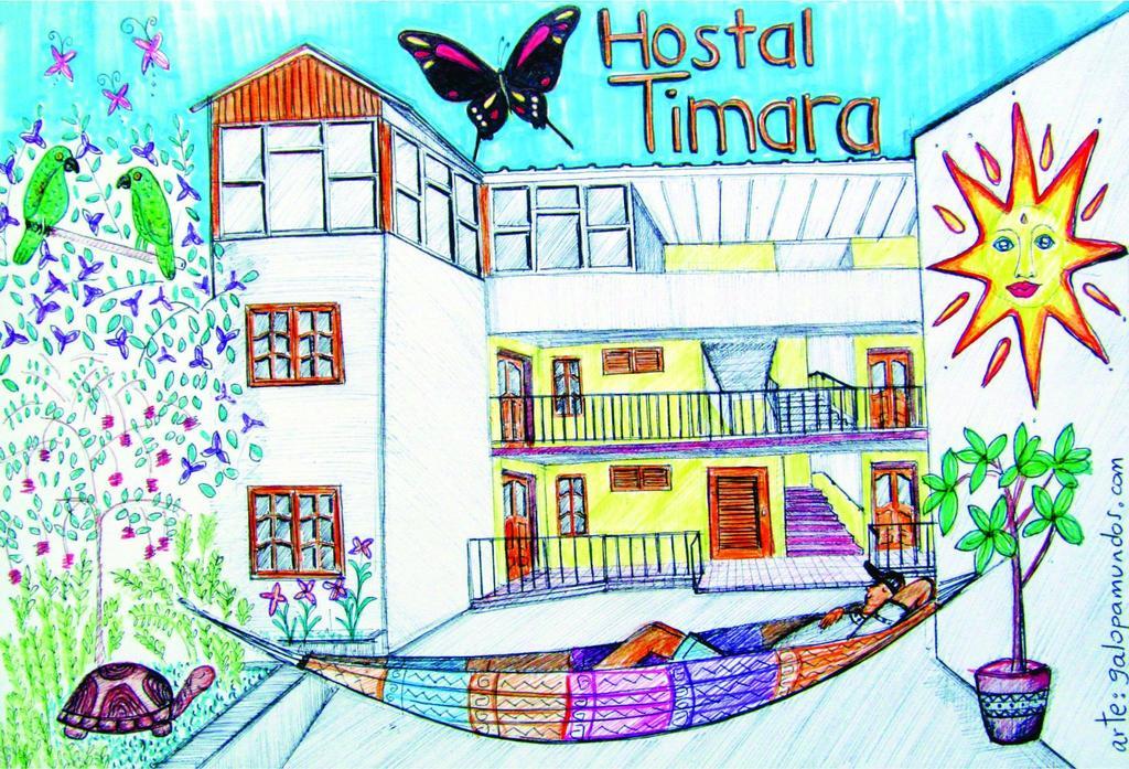 באניוס Hostal Timara מראה חיצוני תמונה